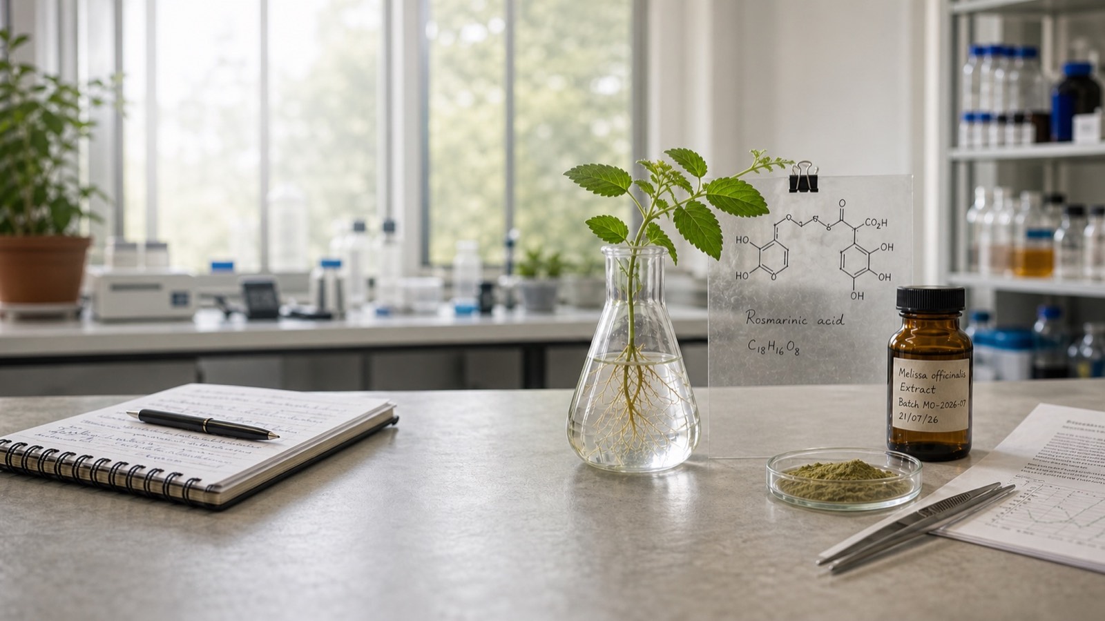 Ricerca sperimentale su ingredienti nutraceutici in laboratorio